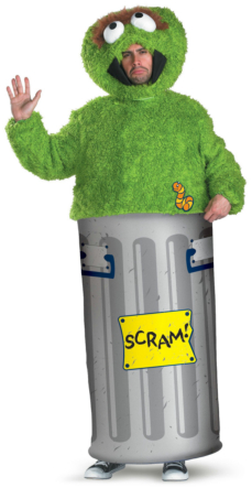 Sesame Street Oscar the Grouch Teen Costume