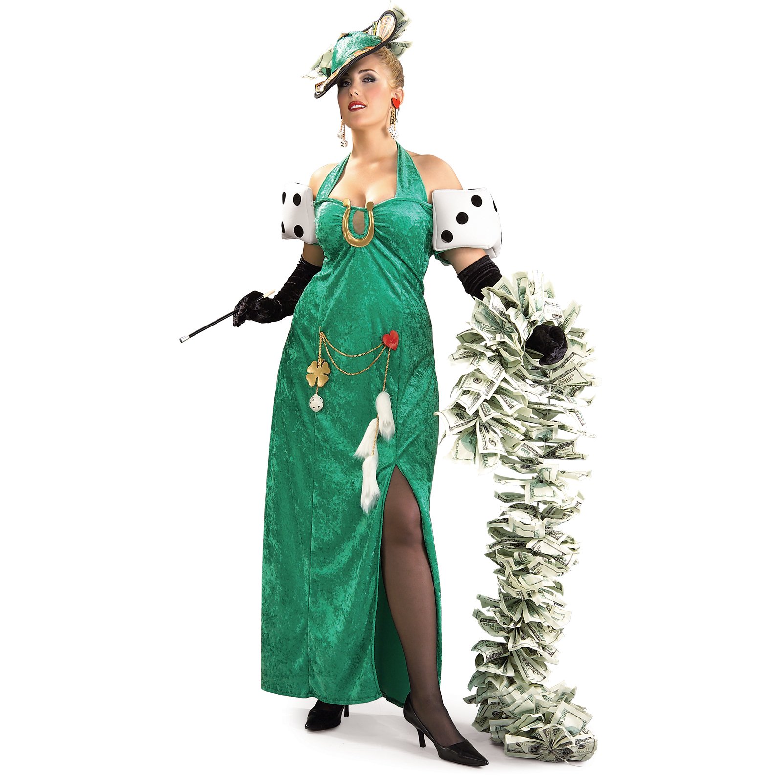 Lady Luck Adult Plus Costume