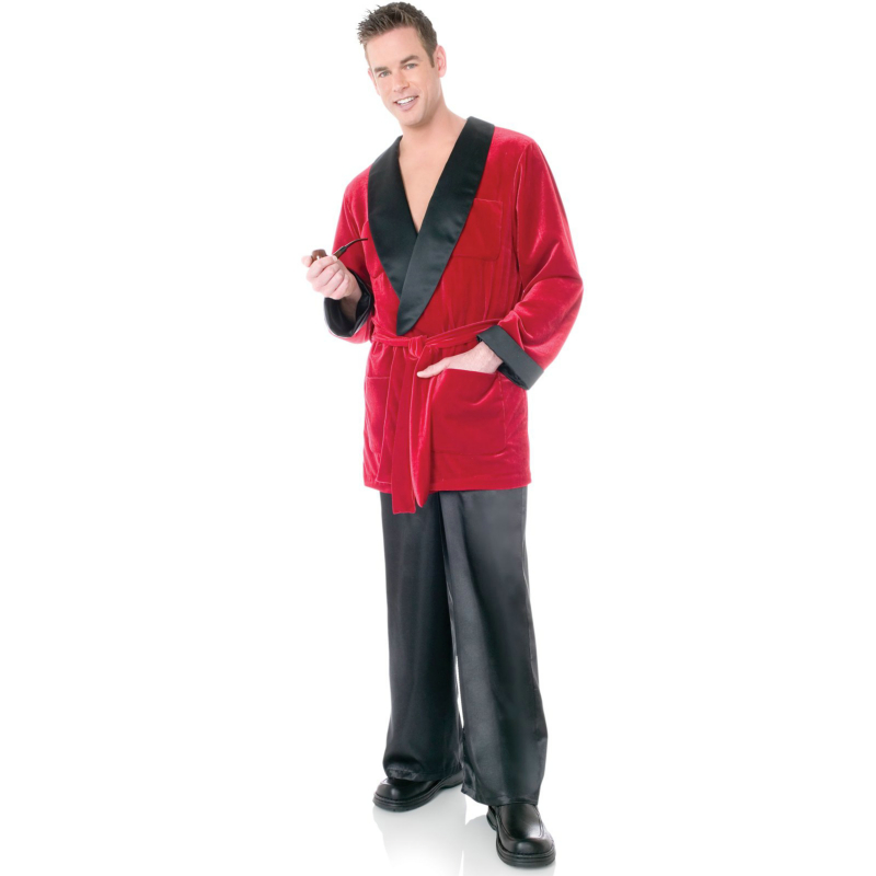 Playboy Hugh's Smoking Jacket Adult Costume