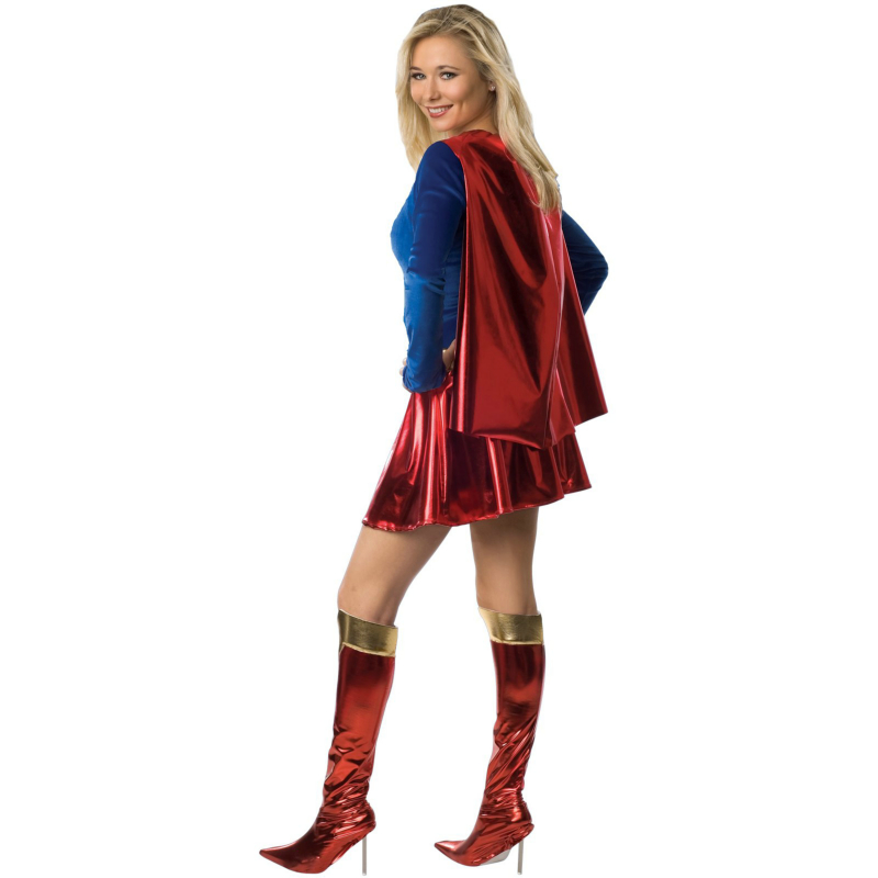 Supergirl Deluxe 1-Piece Adult Costume