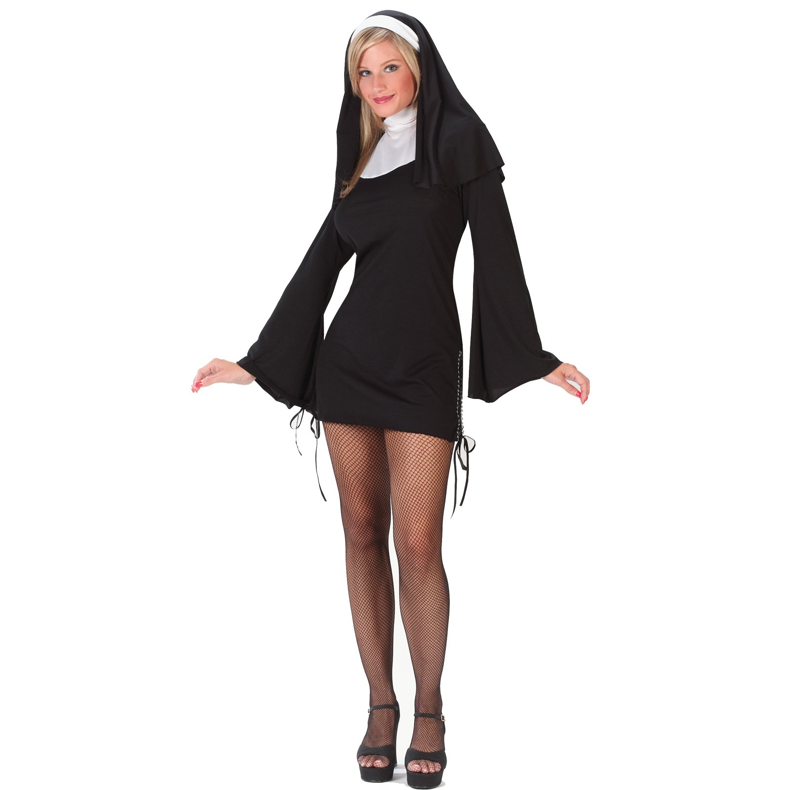 Naughty and Nice Nun Adult Costume