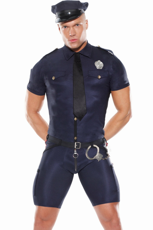 Police Man Adult Costume