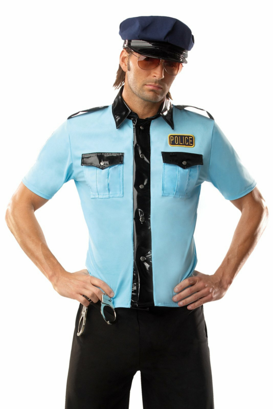 Police Man Adult Costume