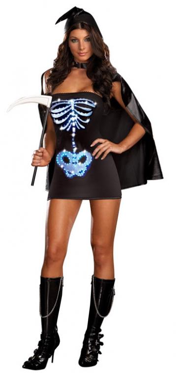 Sexy Skeleton Costume