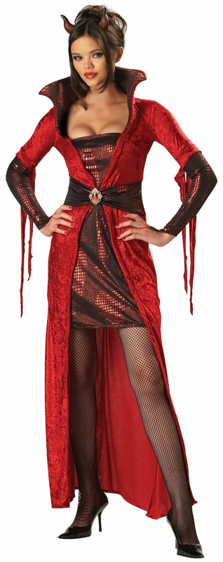 Seductive Devil Adult (Plus) Costume