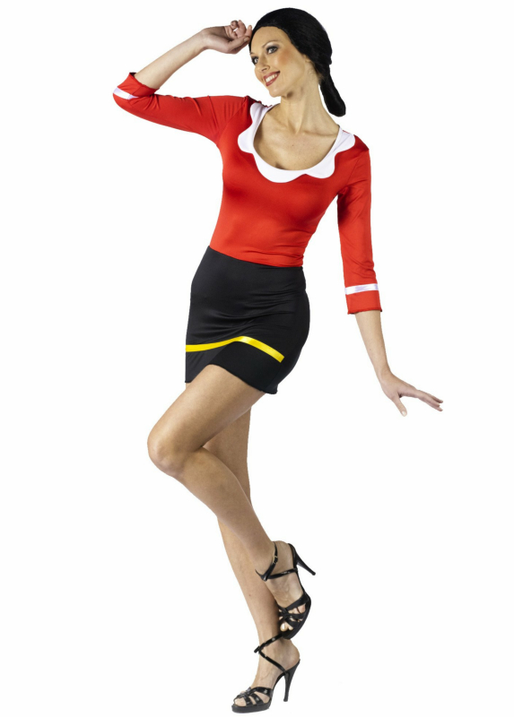 Sexy Olive Oyl Adult Costume