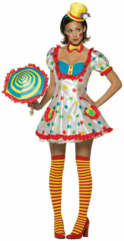 Clown (Female) Adult Costume