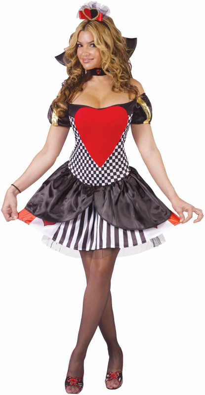 Queen of Hearts Sexy Adult Costume