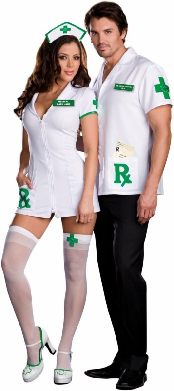 Medical Mary Jane Adult Costume