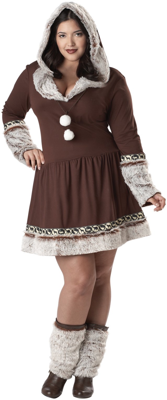 Eskimo Kiss Adult Plus Costume