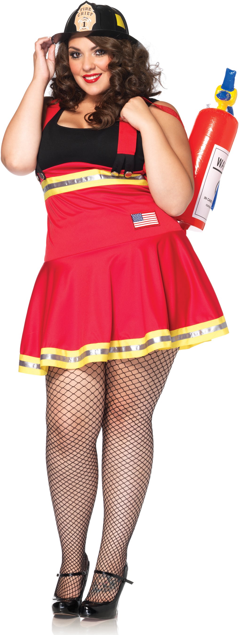 Three Alarm Hottie Adult Plus Costume