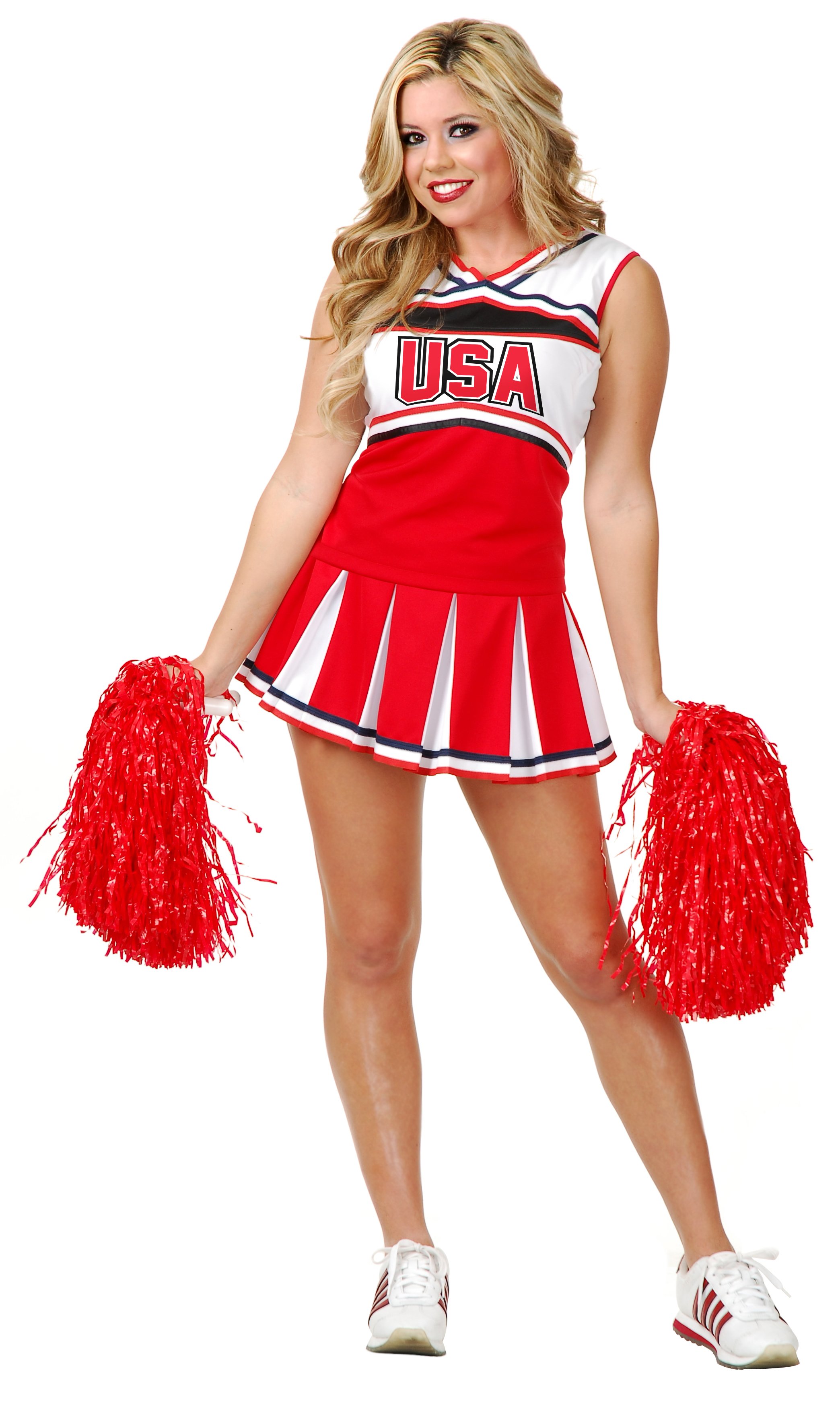 Cheerleader USA Adult Costume