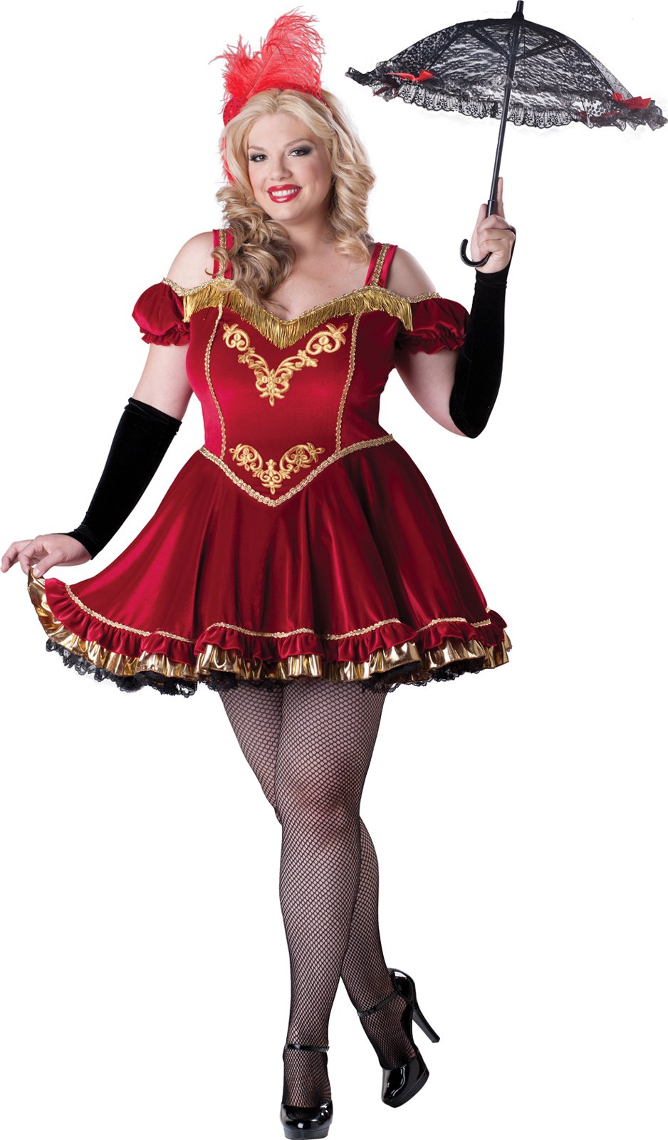 Deluxe Circus Cutie Adult Plus Costume