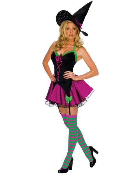 Womens Playboy Sexy Sparkle Witch Adult