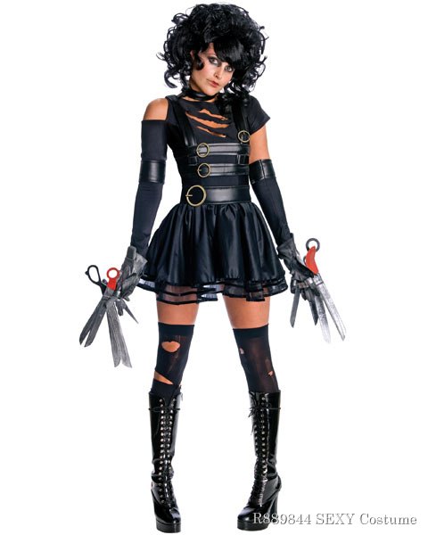 Womens Miss Edward ScissorHands Sexy Costume