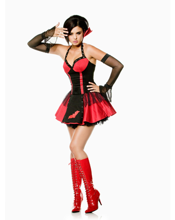 Adult Sexy Goth Vampire Costume