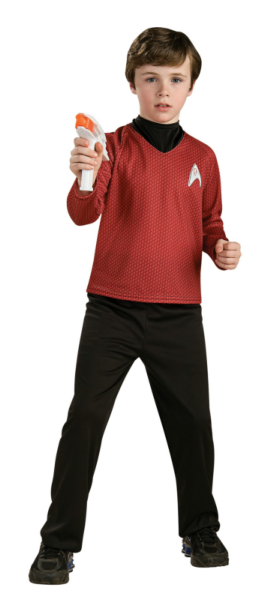 Star Trek Movie Deluxe (Red) Shirt Child Costume