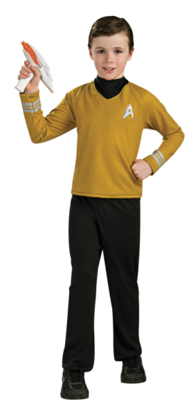 Star Trek Movie Deluxe (Gold) Shirt Child Costume