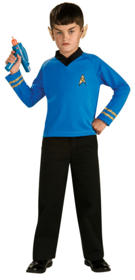 Star Trek Classic Blue Child Costume