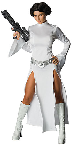 Princess Leia Adult White Dress