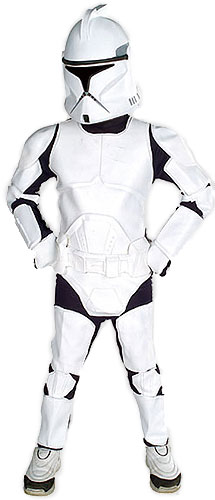 Child Deluxe Clone Trooper Costume - EP2