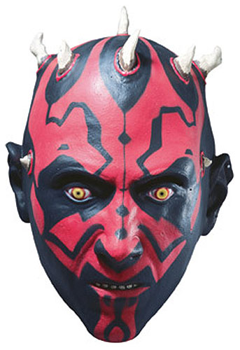 3/4 Vinyl Darth Maul Mask