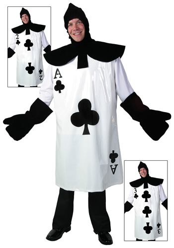 Ace of Clubs Card Costume