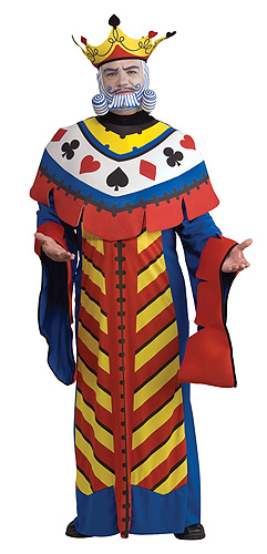 King of Hearts Playing Card Costume