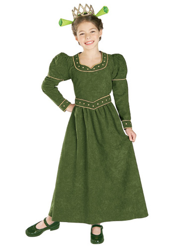 Deluxe Child Princess Fiona Costume