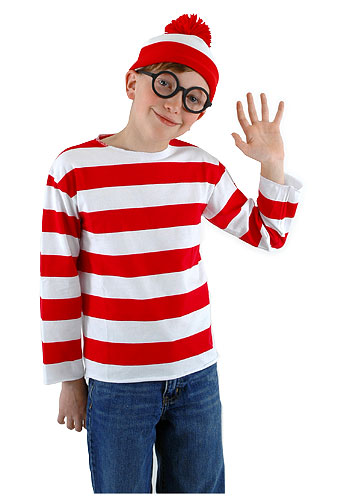 Kids Waldo Costume