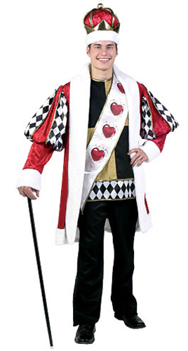 Deluxe King of Hearts Costume