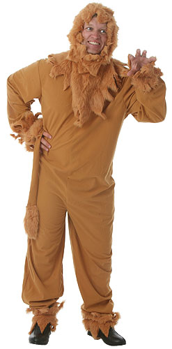 Cowardly Lion Mens Costume