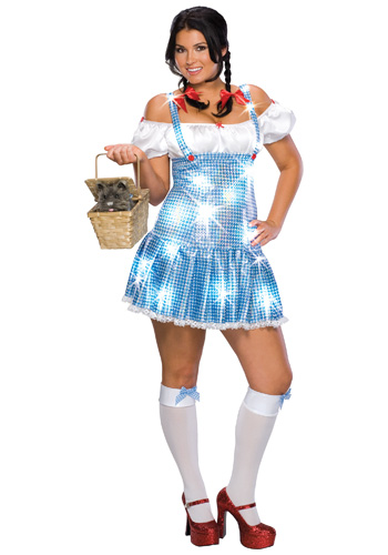 Plus Size Sequin Dorothy Costume