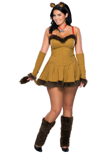 Plus Size Sexy Lion Costume