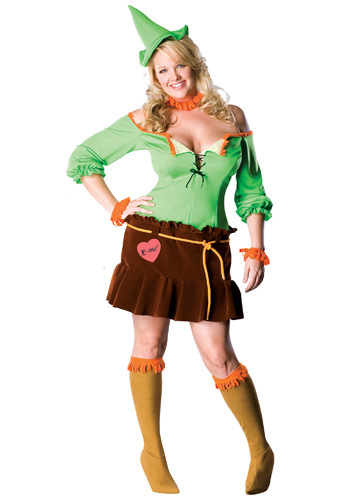 Plus Size Sexy Scarecrow Costume