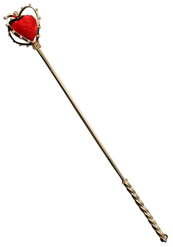 Deluxe Queen of Hearts Scepter