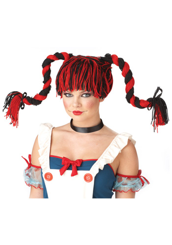 Sassy Rag Doll Wig