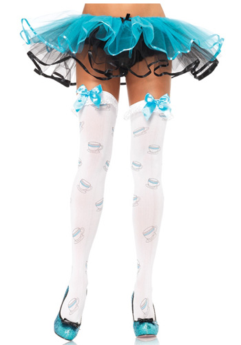 Tea Cup Thigh Highs