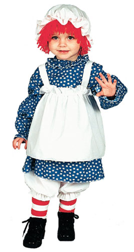 Toddler Raggedy Ann Costume