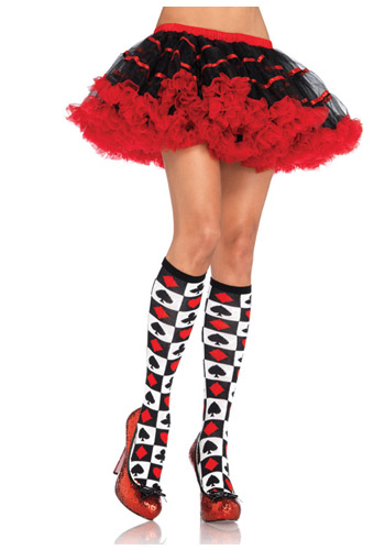 Wonderland Knee High Stockings