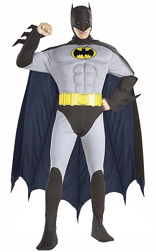 Adult Batman Muscle Costume