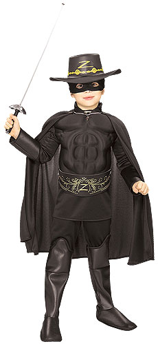 Kids Deluxe Zorro Costume