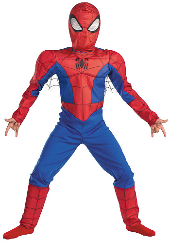 Kids Deluxe Spectacular Spiderman Costume