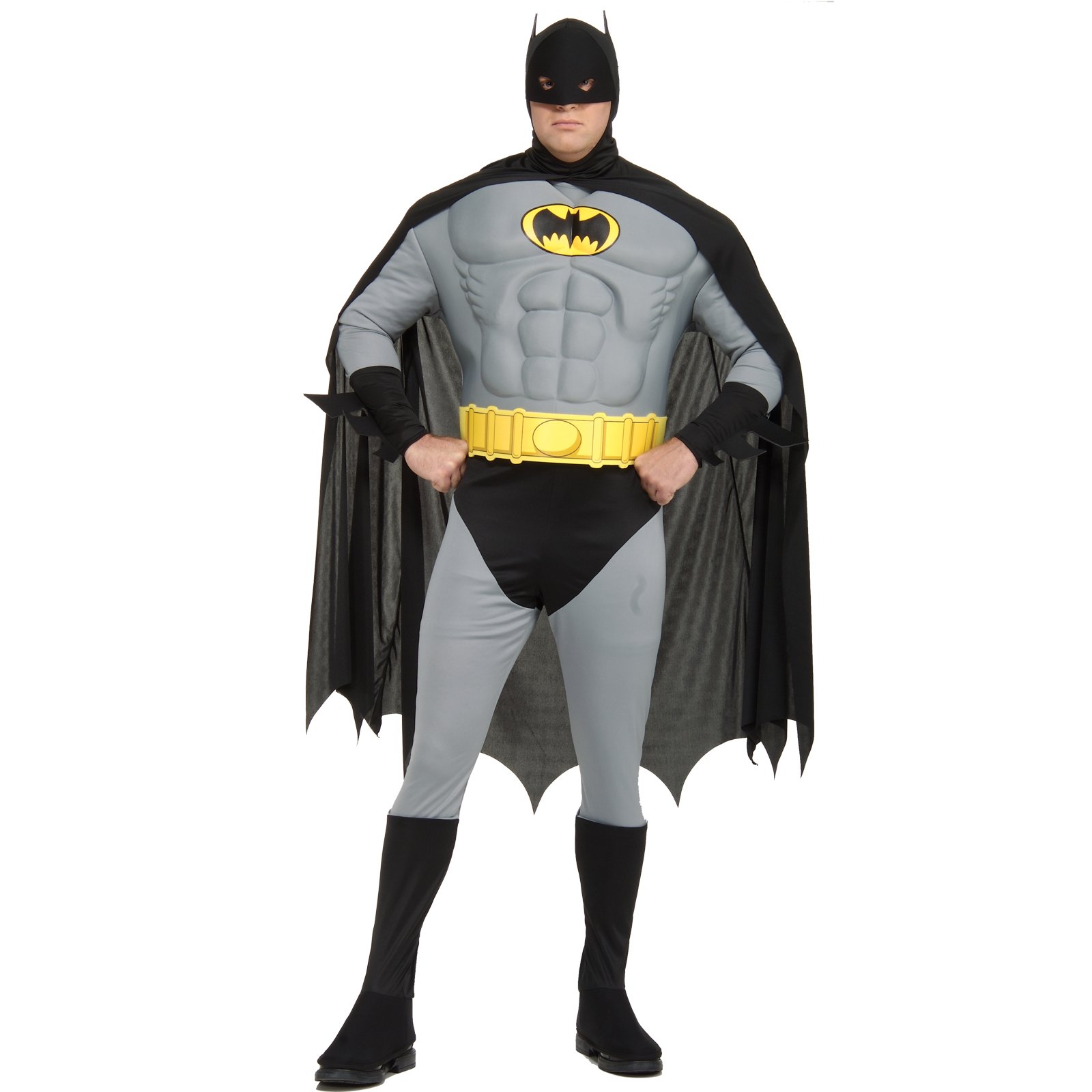 Muscle Chest Batman Adult Plus Costume