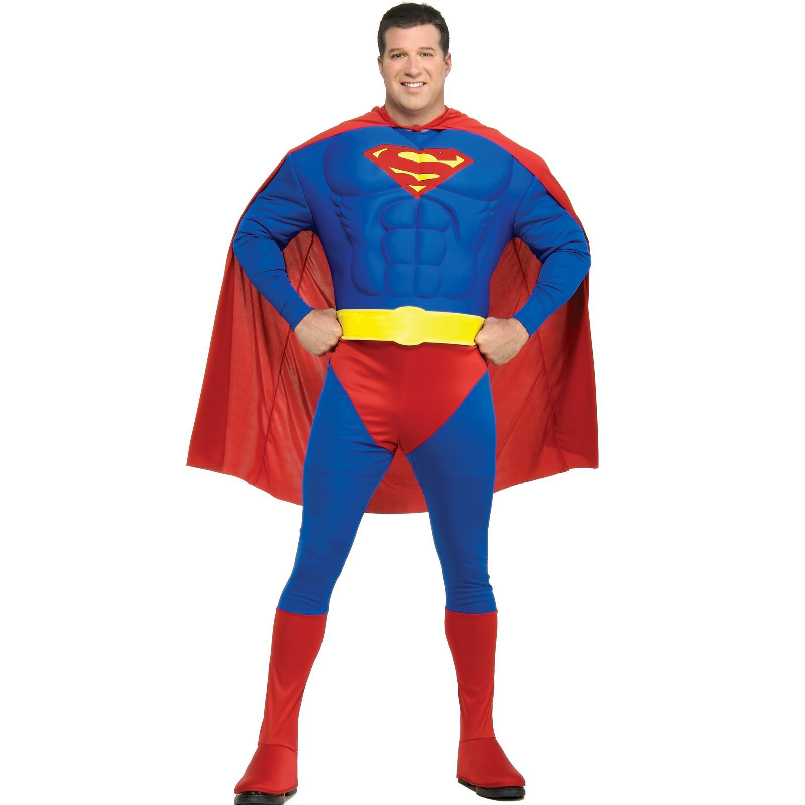 Muscle Chest Superman Adult Plus Costume