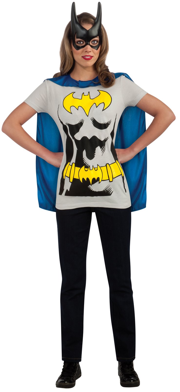 Batgirl T-Shirt Adult Costume Kit