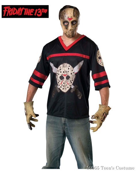 *jason Hockey Jersey And Eva Mask Teen