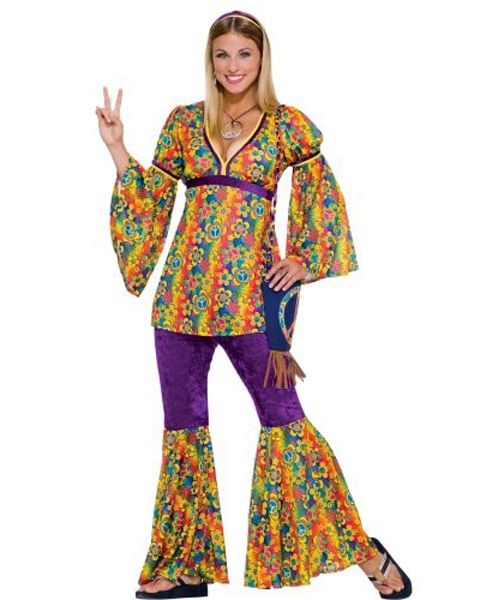 Teen Hippie Chick Costume