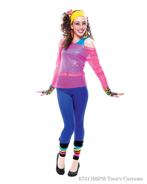 Teen Dramarama 80s Dance Star Costume