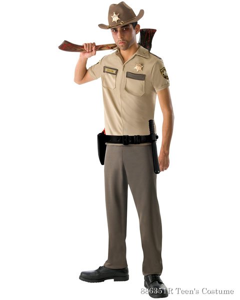 Teen The Walking Dead Rick Grimes Costume